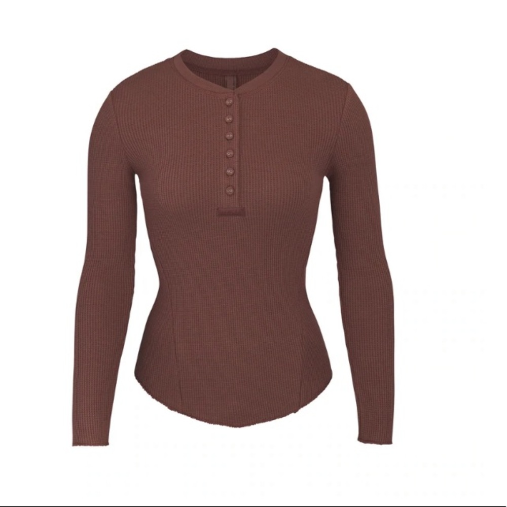 SKIMS Waffle top and bottom
